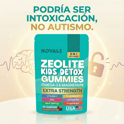 Zeolite Novali | Las Gomitas Detox para Niños #1 en Argentina